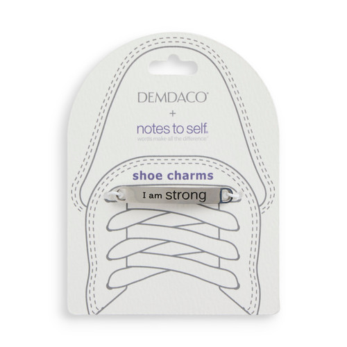 I am Strong Shoe Charm - 43 x 6mm slide 