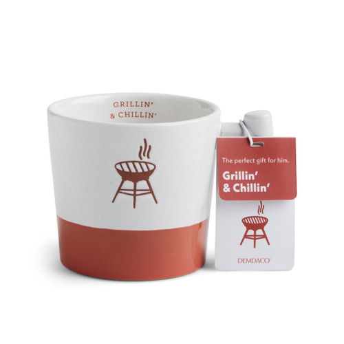 Grillin' & Chillin' Men's Mug - 14oz. slide 