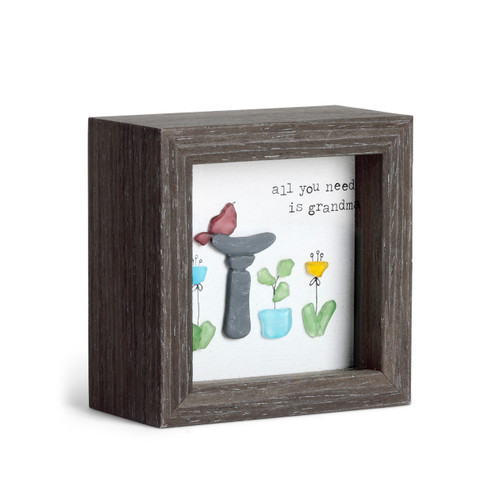 All You Need is Grandma Shadow Box - 4in slide 