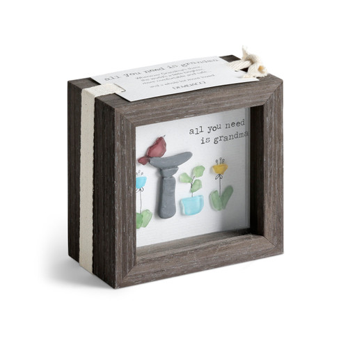 All You Need is Grandma Shadow Box - 4in slide 