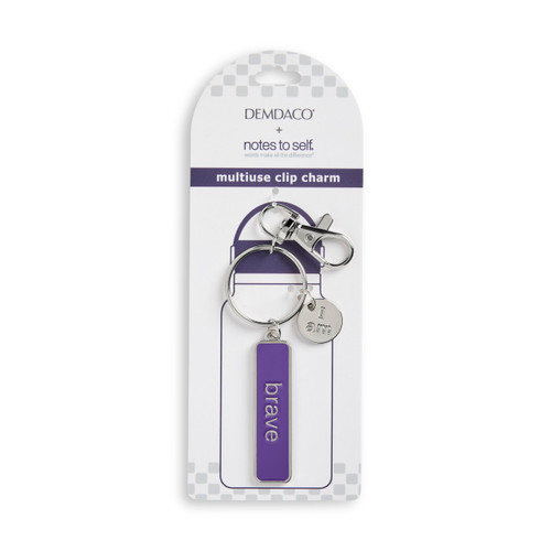 I am Brave Multiuse Clip Charm - .54 x 4in slide 