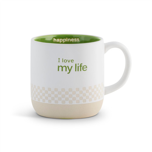I Love My Life Ceramic Mug - 16oz. slide 