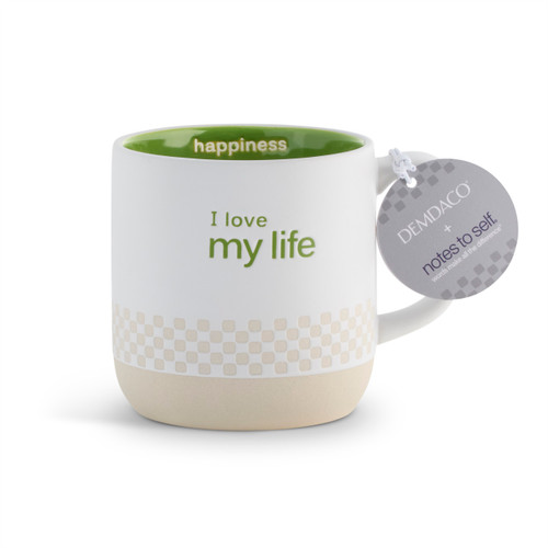 I Love My Life Ceramic Mug - 16oz. slide 