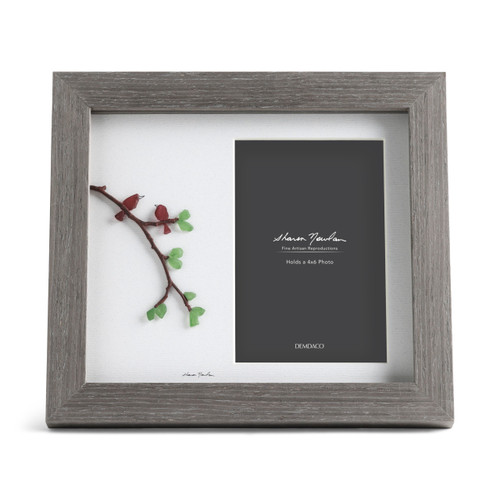 Cardinal Duo Gray Frame - 4x6in slide 