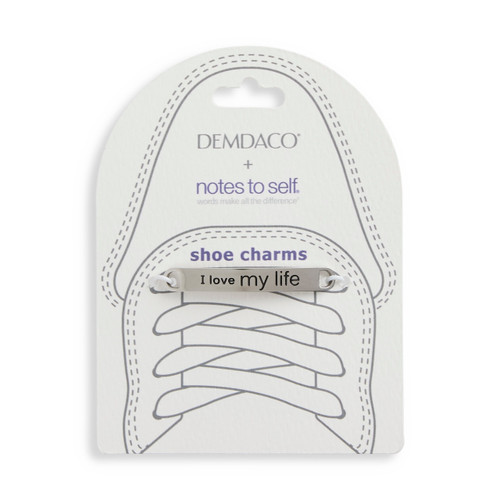 I Love my Life Shoe Charm - 43 x 6mm slide 