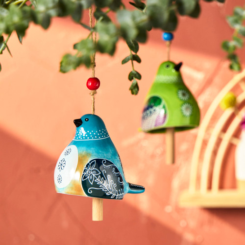 Bluebird Bird Song Mini Bell - 3x4in slide 