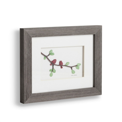 Winged Messengers Gray Wall Art - 8x10in slide 