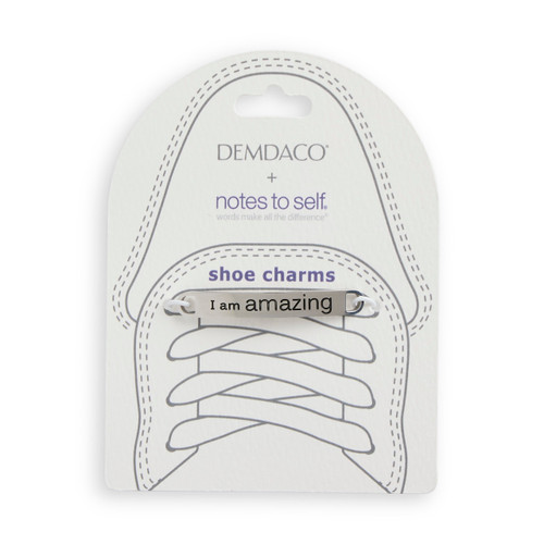 I am Amazing Shoe Charm - 46 x 6mm slide 