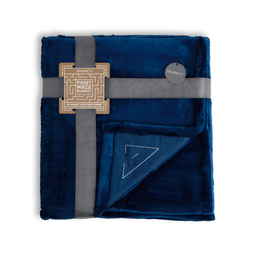 Blue Find Your Path Fidget Blanket - 36x48in slide 