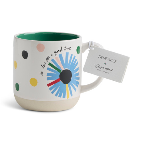 For a Good Time Multi Color Mug 16oz. by Ampersand Design Studio slide 