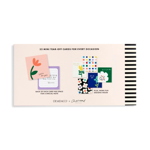 Notes to Friends Cream and Black Booklet 4" x 8" by Ampersand Design Studio slide 