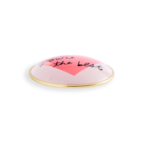 You're the Best Gold Magnetic Frame Charm 1.5" by Ampersand Design Studio slide 