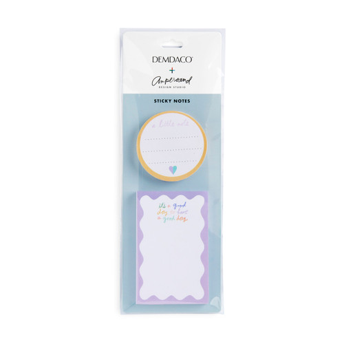 Set of 3 A Little Note Yellow Sticky Notes 3" x 7" by Ampersand Design Studio slide 