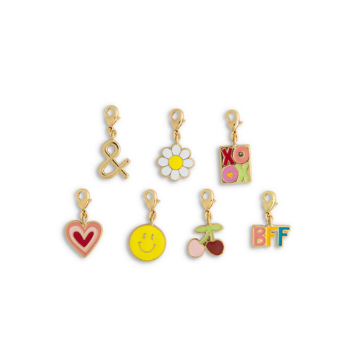 BFF Gold Charm Bracelet 6" (with 1.5" Extender) by Ampersand Design Studio slide 
