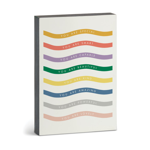 Affirmations Cream Wall Art 8" x 12" by Ampersand Design Studio slide 