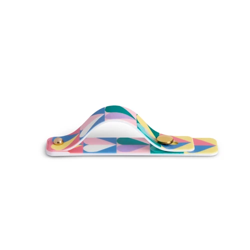 Multi Heart Phone Grip Kickstand Strap 4" by Ampersand Design Studio slide 