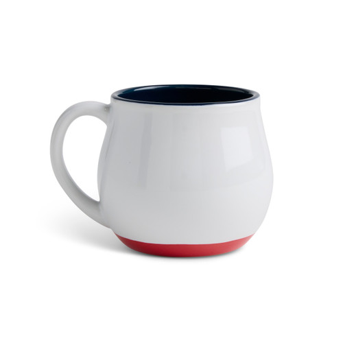 Stay Strong Sculpted White Mug 14oz. by Emeline slide 