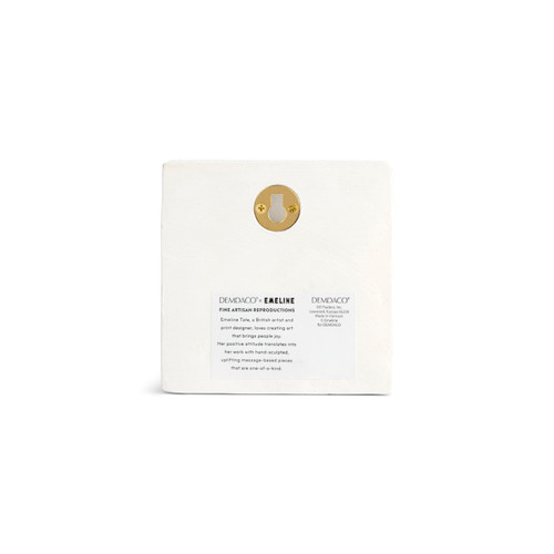 PS I Love You Sculpted White Shadowbox 4" by Emeline slide 
