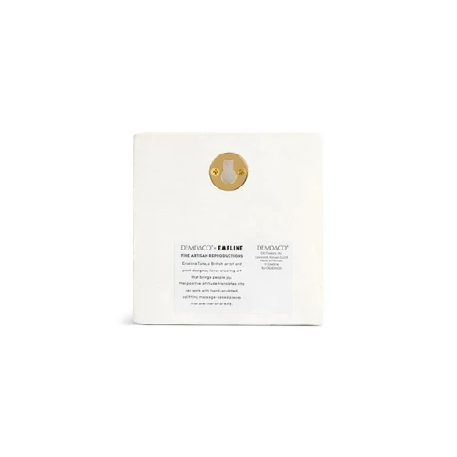 PS I Love You Sculpted White Shadowbox 4" by Emeline slide 