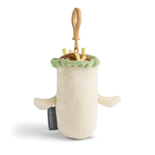 You're My Little...Burrito Bag Charm Cream Plush 8" slide 