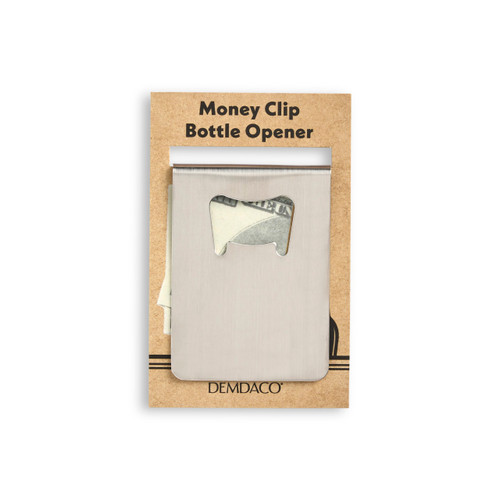 Money Clip with Bottle Opener Program - 12pcs with Displayer slide 