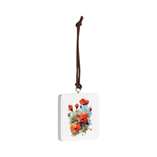 Poppy Ornament - Bone slide 