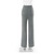 The backside of a size S/M gray pair of "Cozy Knit Pants" on a white mannequin.
