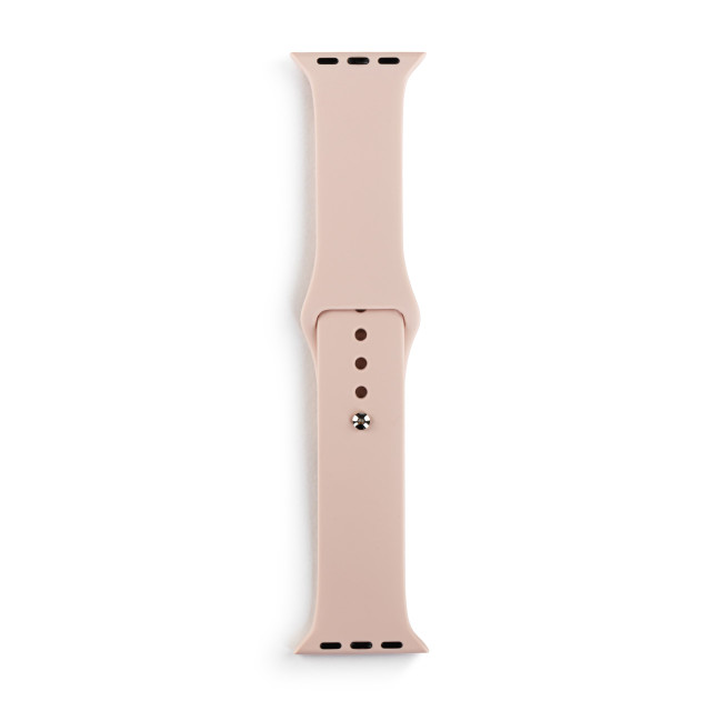 A light pink replacement watch band.