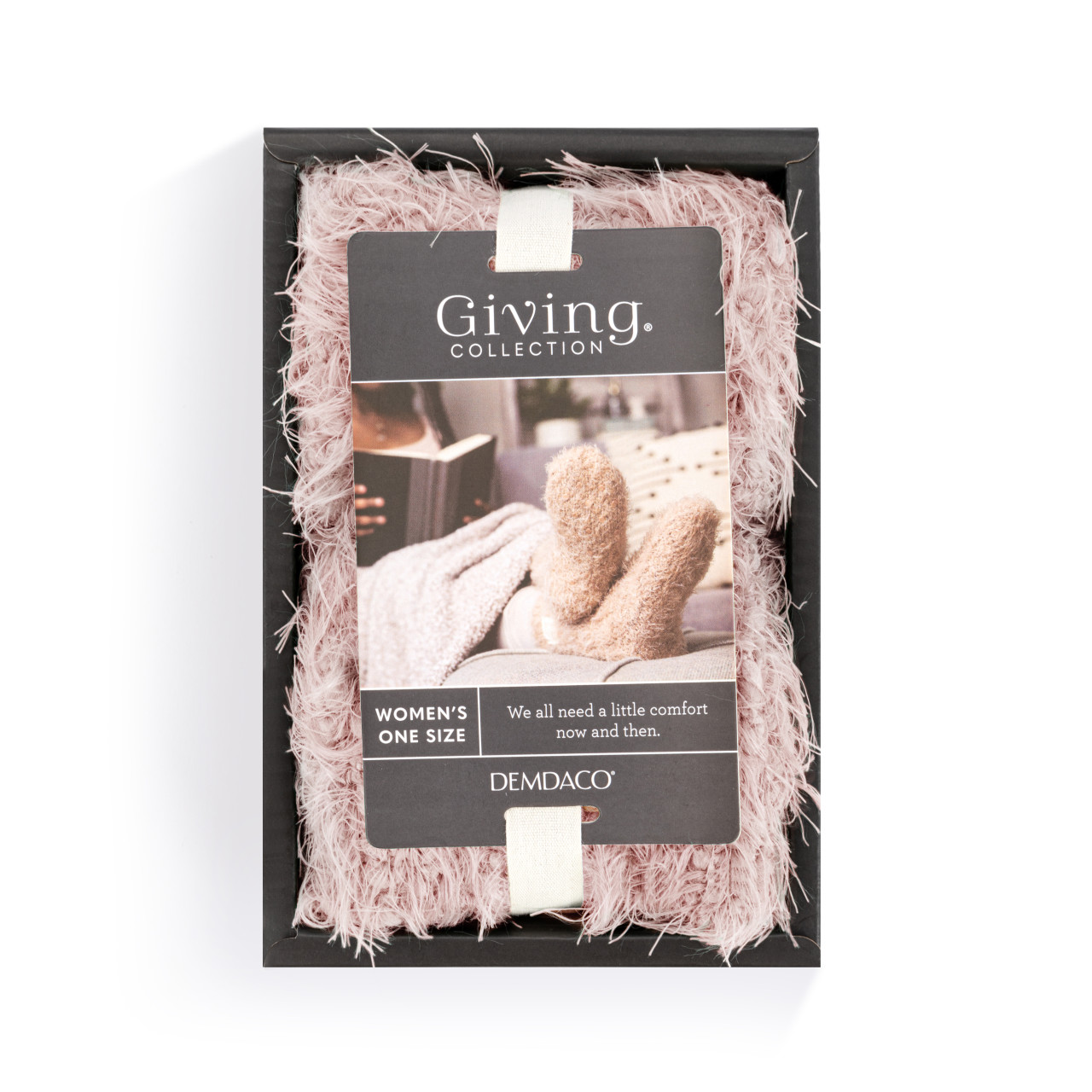 Giving Collection Soft Pink Cozy Giving Socks Set thumbnail