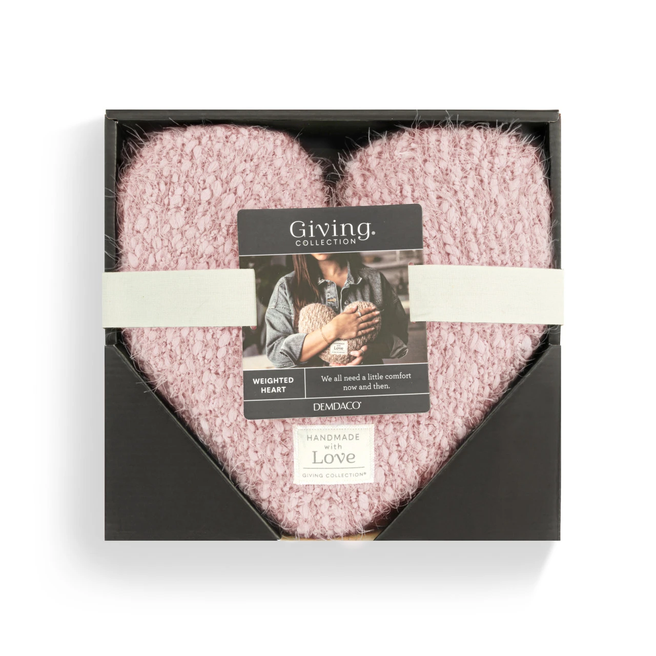 Giving Collection Pink Weighted Giving Heart 1.85lb thumbnail