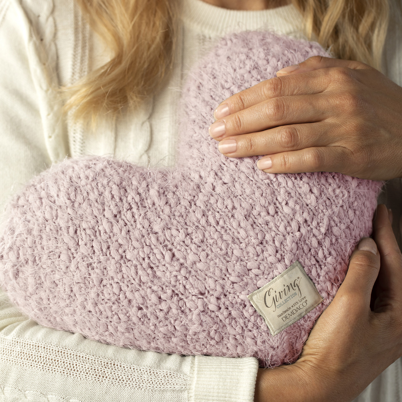 Giving Collection Pink Weighted Giving Heart 1.85lb thumbnail