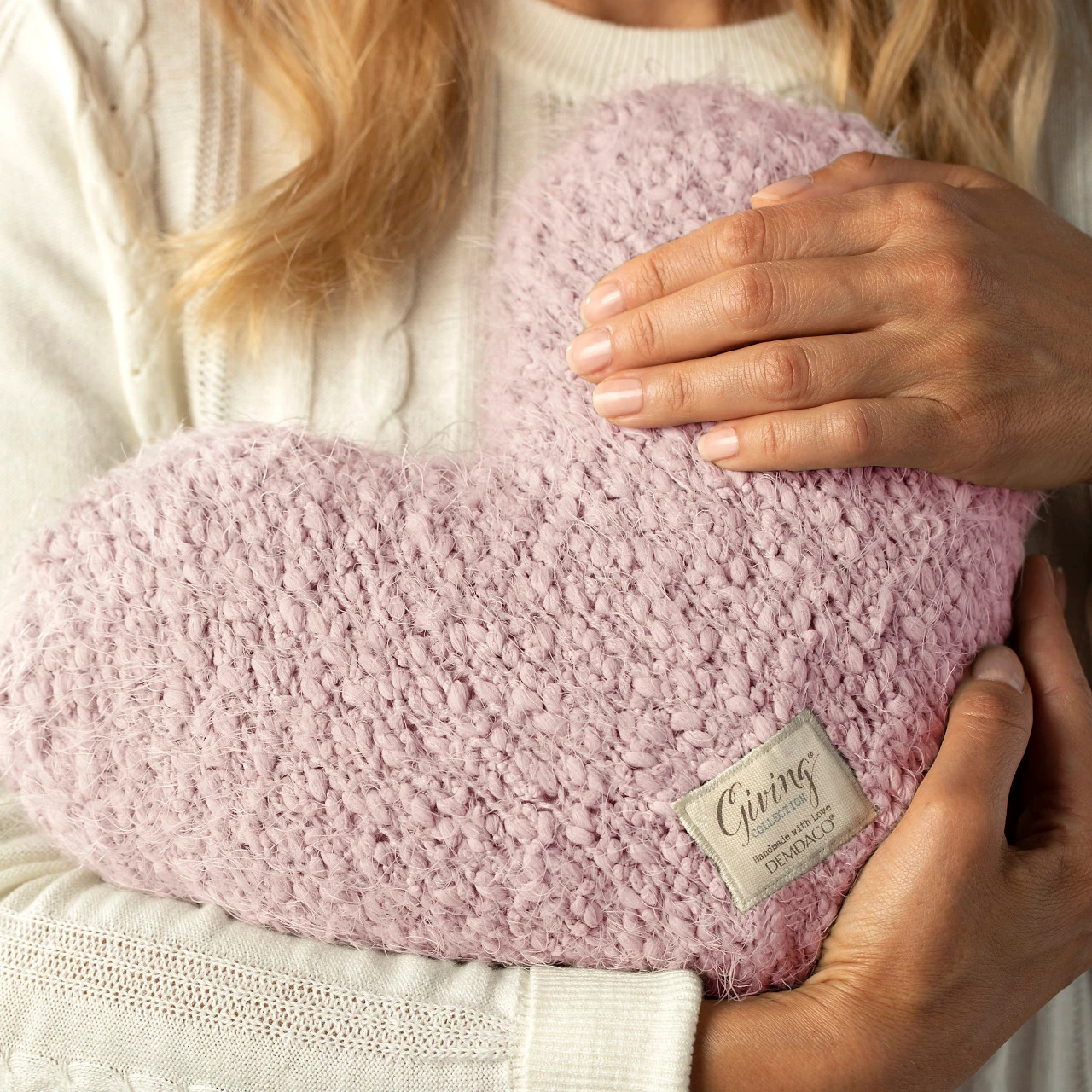 Giving Collection Pink Weighted Giving Heart 1.85lb thumbnail