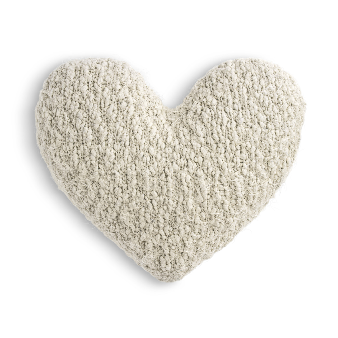 Giving Collection Cream Weighted Giving Heart 1.85lb thumbnail