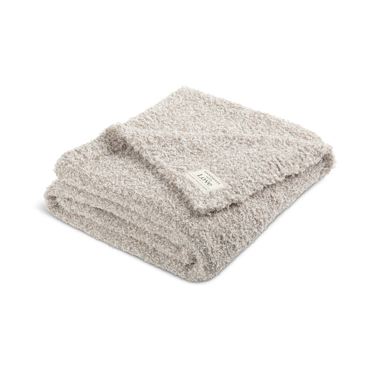 Giving Collection Taupe Giving Blanket 52" x 62" thumbnail