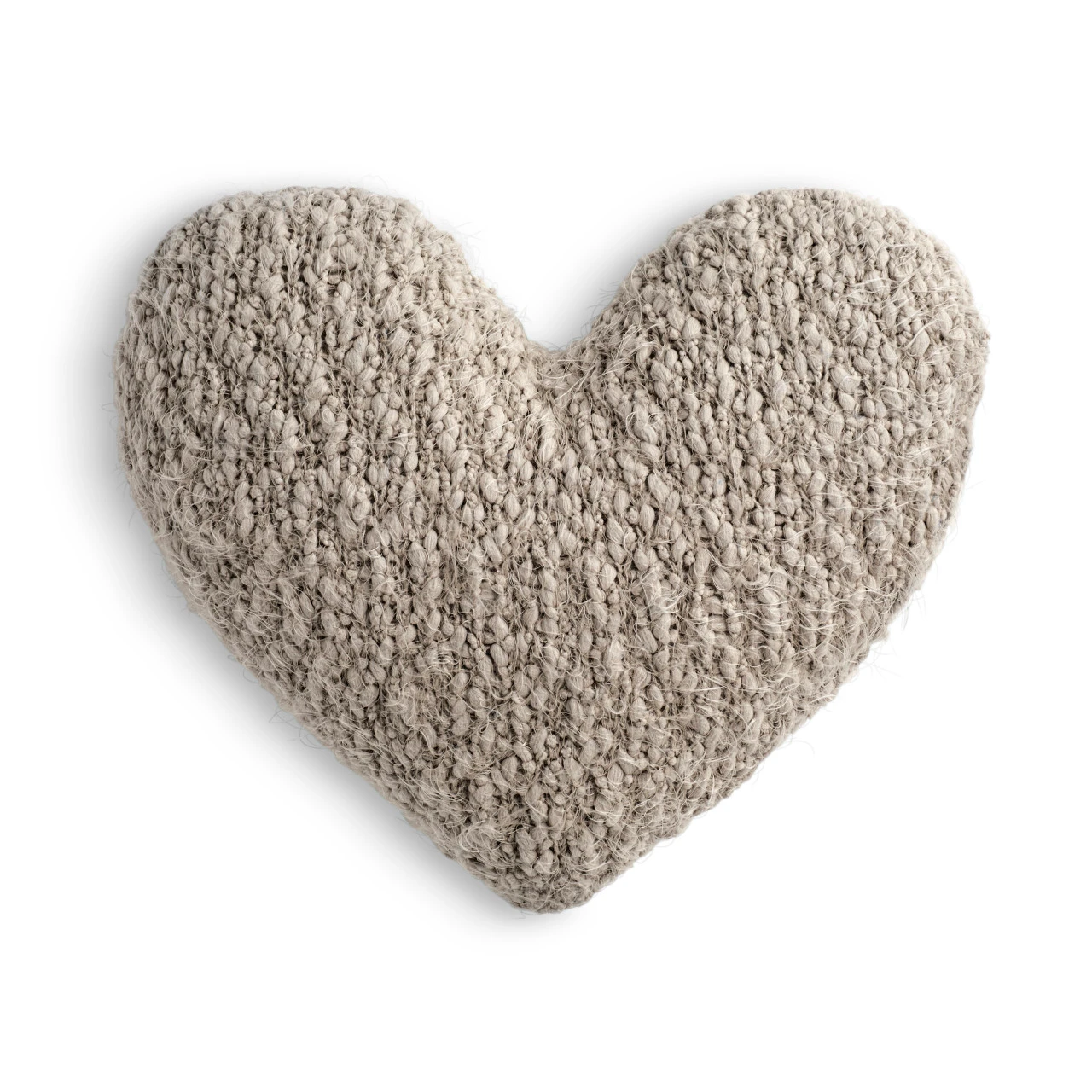 Giving Collection Taupe Weighted Giving Heart 1.85lb thumbnail