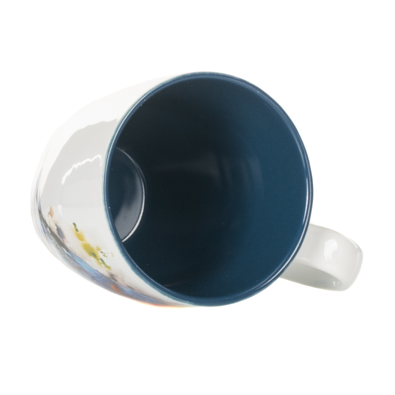 Dean Crouser Stoneware Watercolor Bluebird Mug 16oz thumbnail