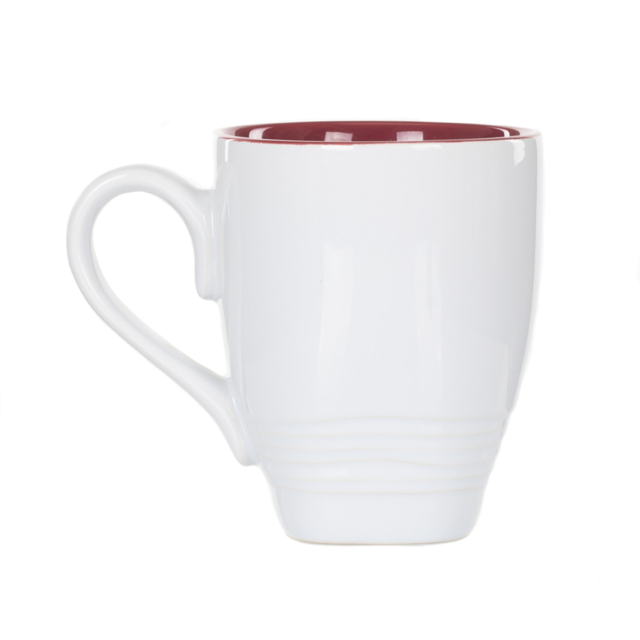 Dean Crouser Watercolor Red and White Cardinal Mug 16oz thumbnail