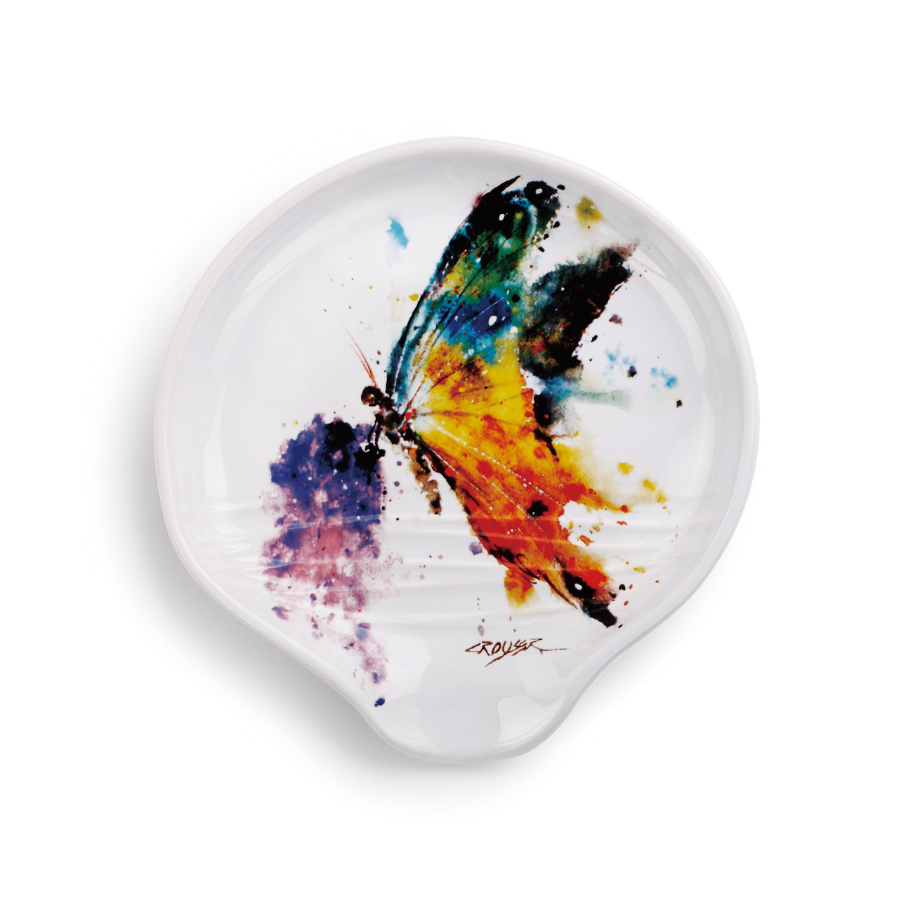 Kaleidoscope Butterfly Spoon Rest thumbnail