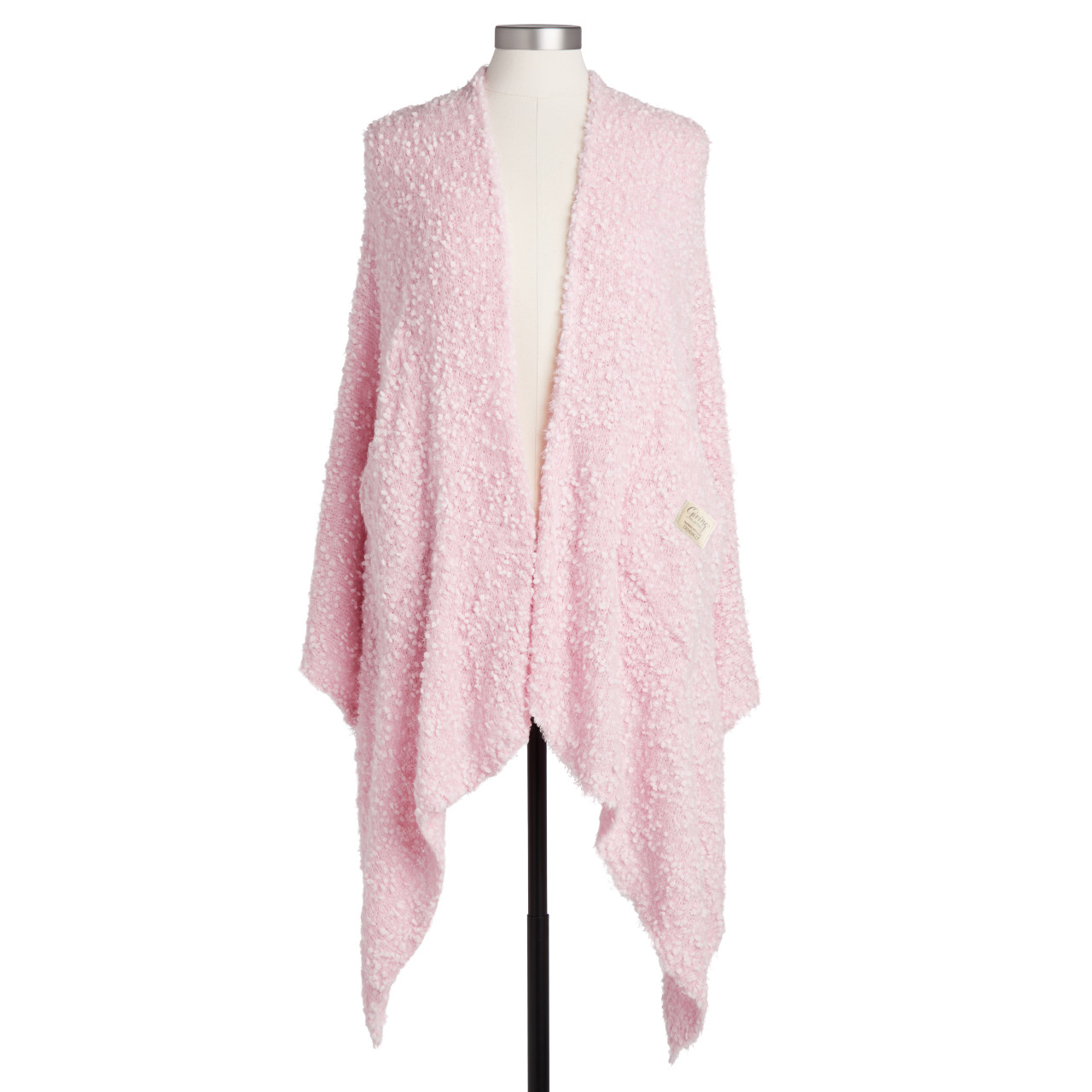 Giving Collection Soft Pink Giving Shawl With Pockets thumbnail