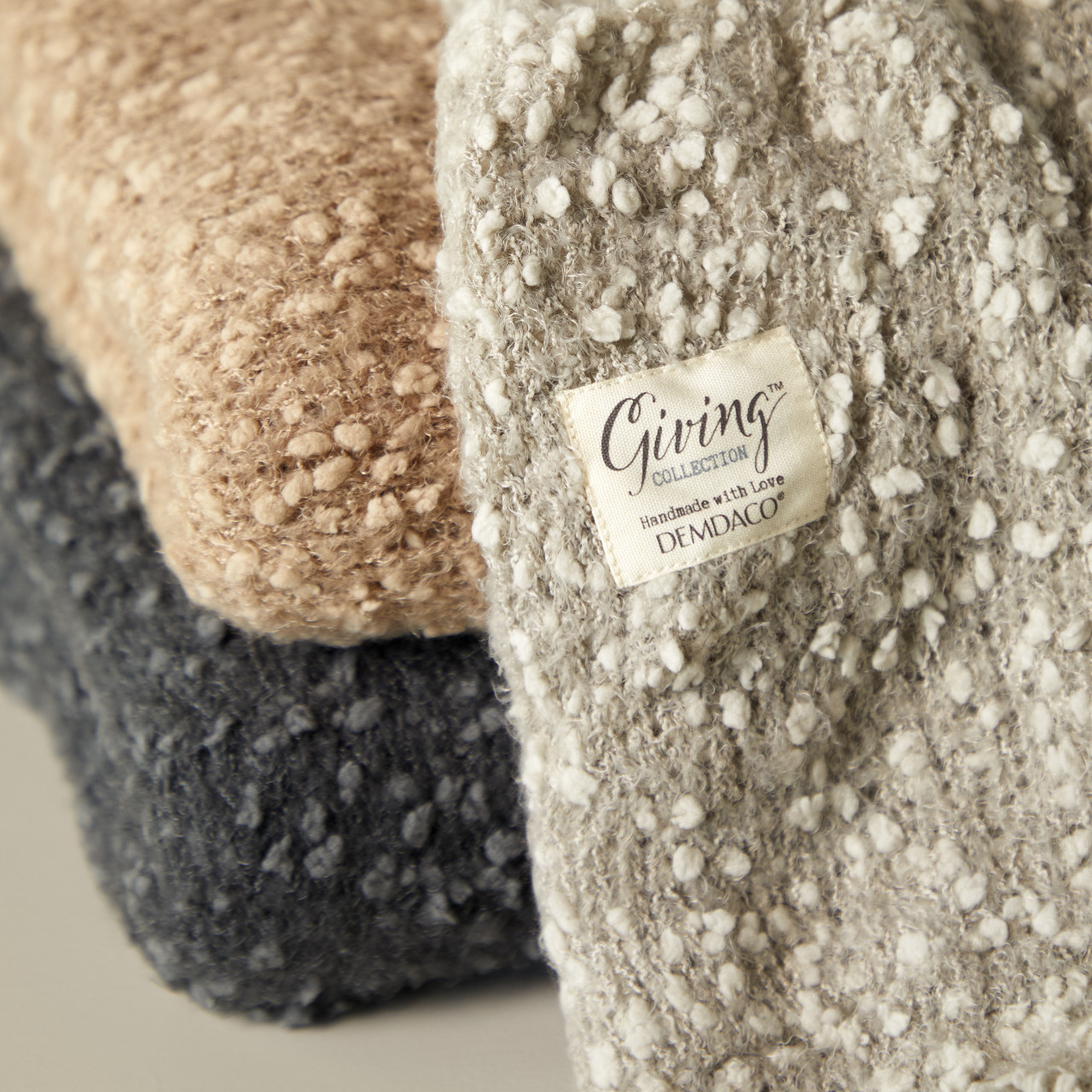 Giving Collection Light Taupe Giving Shawl With Pockets thumbnail