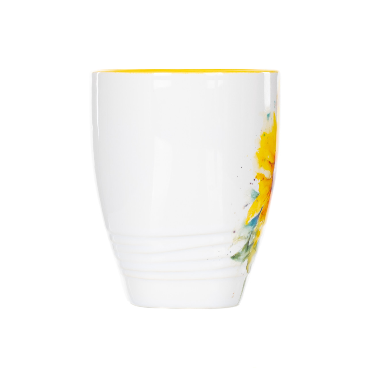 Dean Crouser Watercolor Yellow and White Sunflower Mug 16oz thumbnail