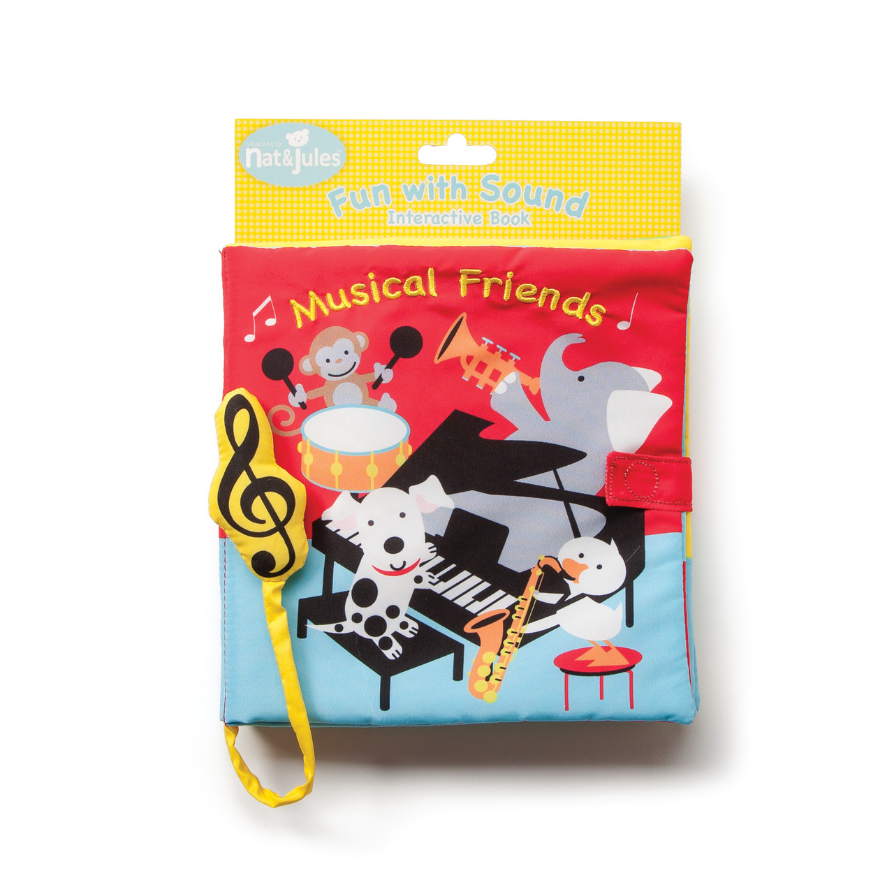 Love to Play Musical Friends Soft Sound Book Batteries Included thumbnail