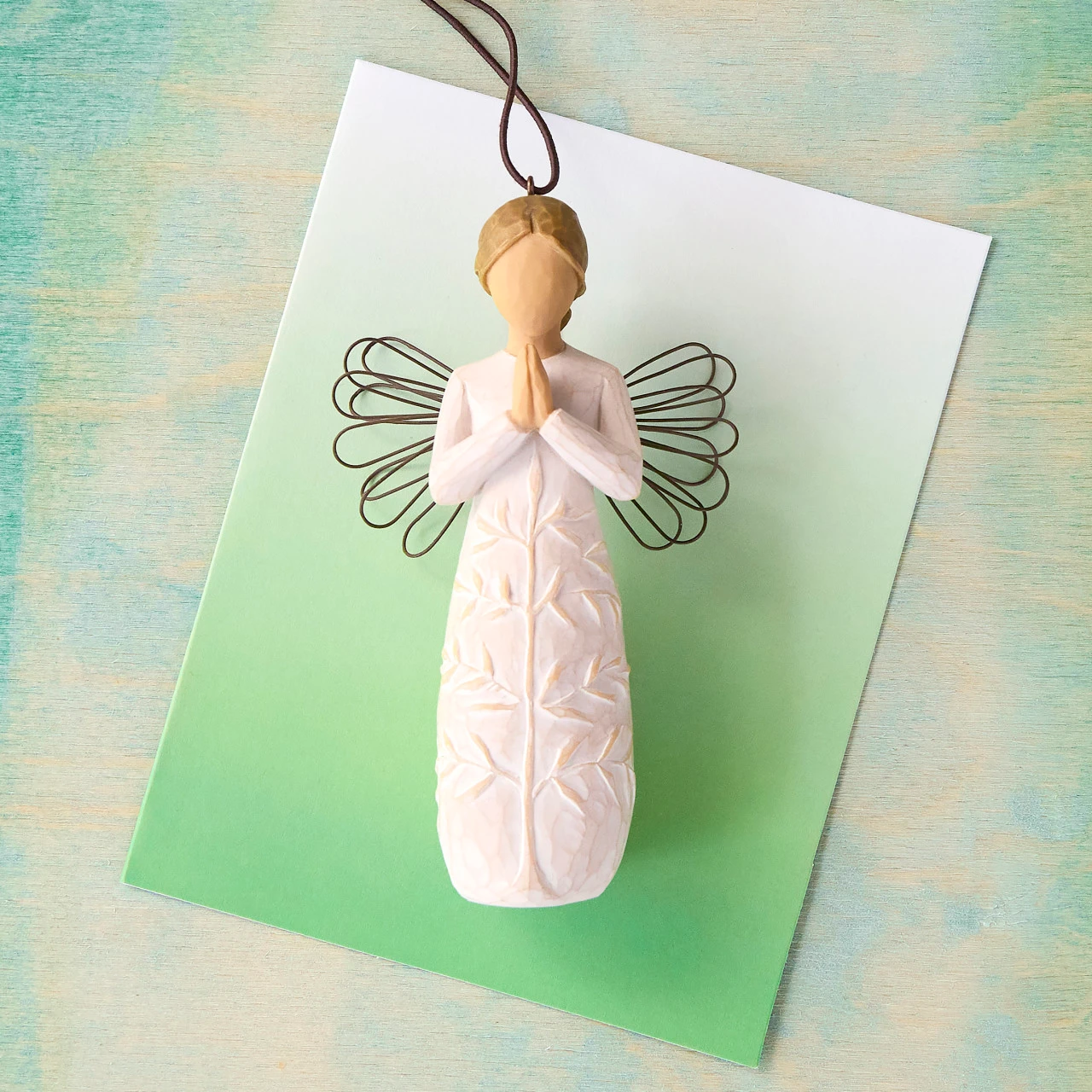 a tree, a prayer Ornament thumbnail