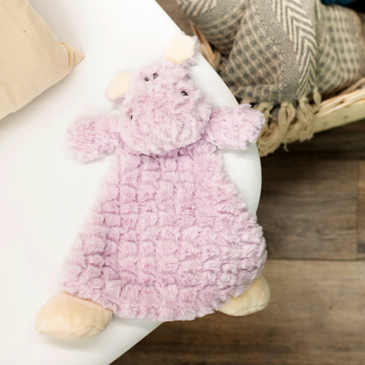 Harlow Hippo Rattle Blankie thumbnail