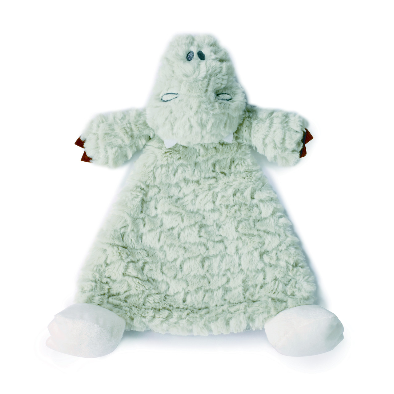 Cozies Collection Arnie Alligator Rattle Blankie 13" x 11" thumbnail