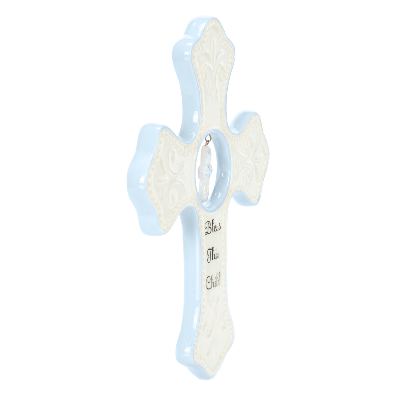 Blue Hanging Cross thumbnail