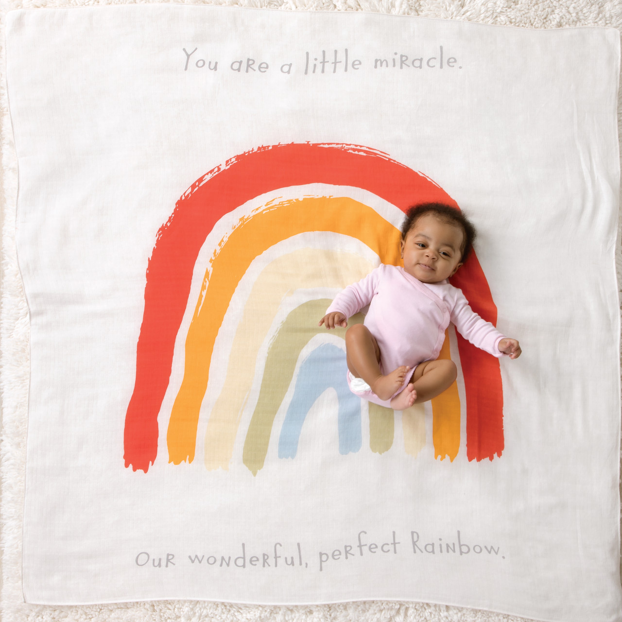 Rainbow Baby Photo Swaddle thumbnail