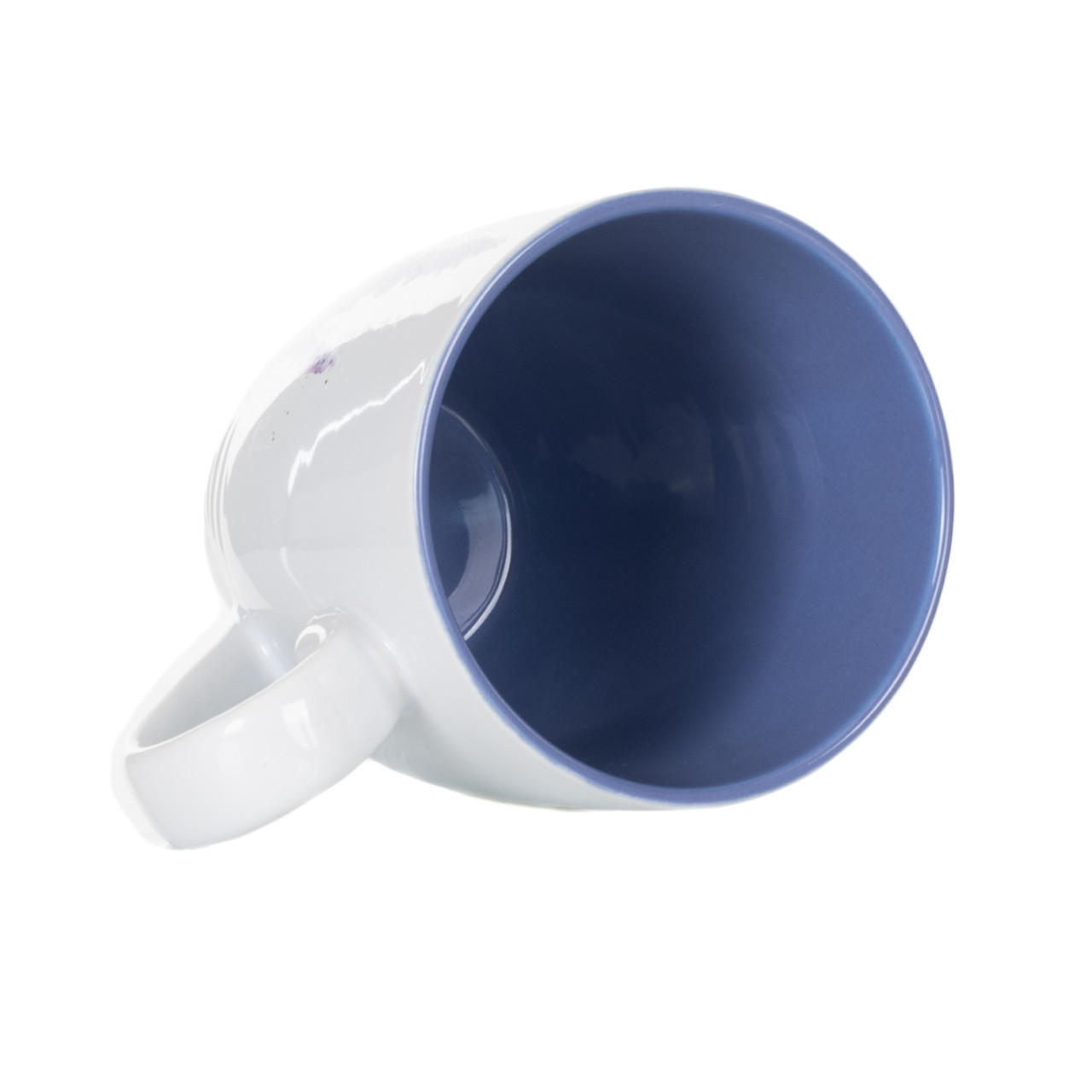 Dean Crouser Stoneware Watercolor Lavender Mug 16oz thumbnail