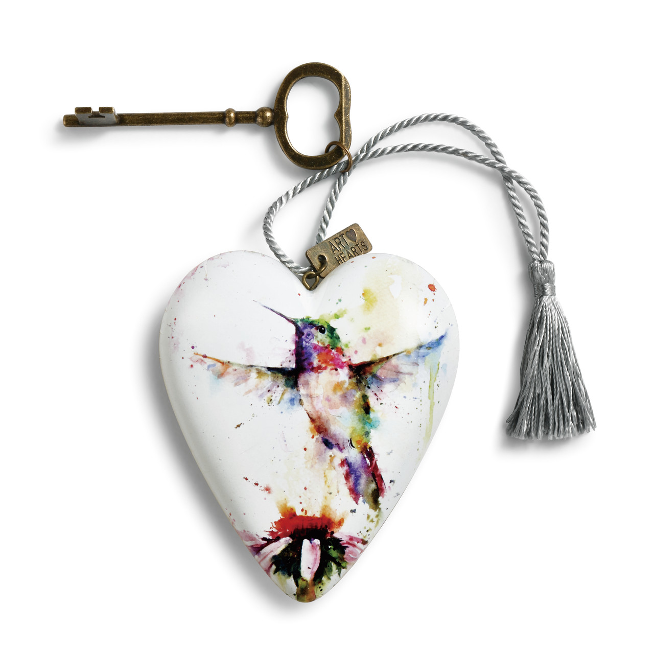 Hummingbird Art Heart thumbnail