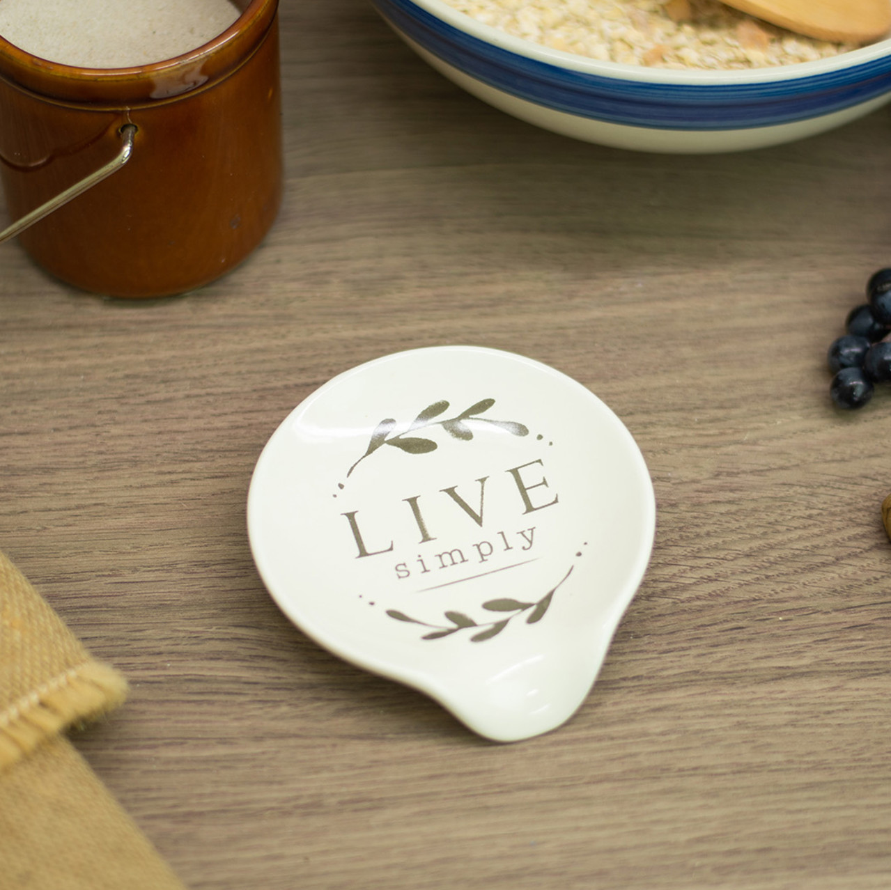 Live Simply Spoon Rest thumbnail